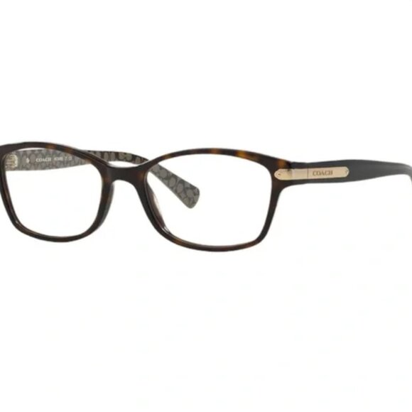 Coach HC6065 Brown Tortoise Glasses - Picture 2 of 7
